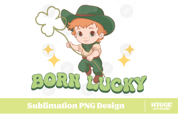 Born Lucky Cowboy PNG St Patrick’s Day Review: A Bold Embroidery Design for Crafters