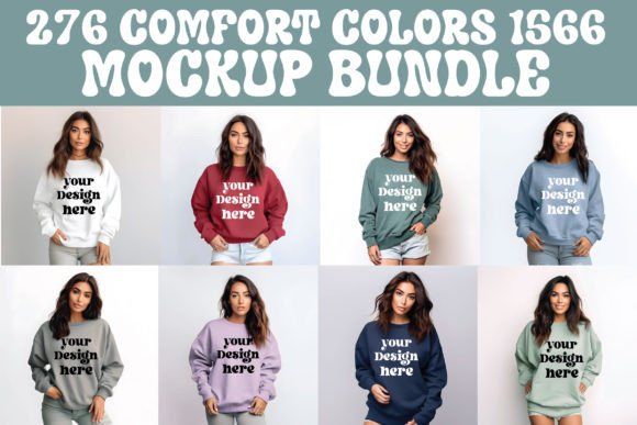 Comfort Colors 1566 Mockup Bundle Review for Real Projects