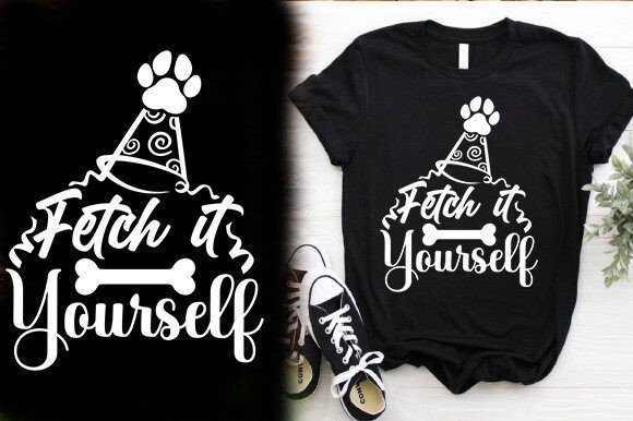 Fetch It Yourself Vector T-Shirt Design Review