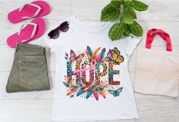 Hope Cancer Png Sublimation: A Design Worth Considering for Awareness Projects