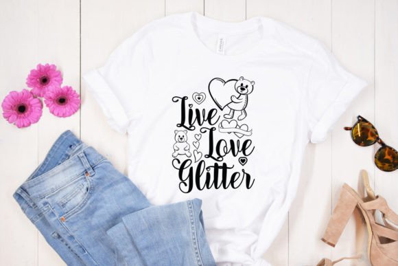 Live Love Glitter SVG Design: A Sparkling Embroidery Review