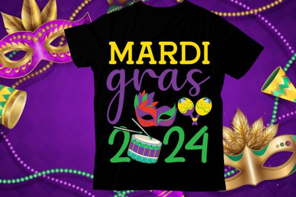 Mardi Gras 2024 T Shirt Design Review for Real Projects