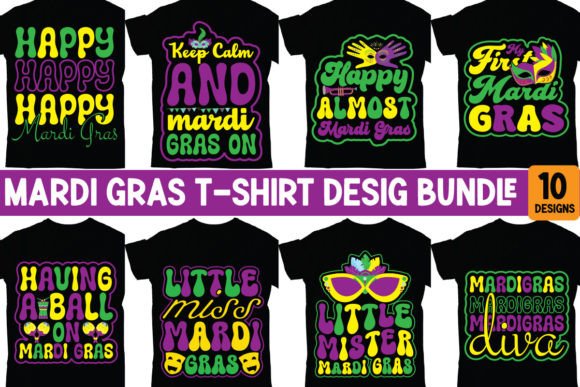 Mardi Gras T-Shirt Designs Bundle: A Designer’s Practical Take