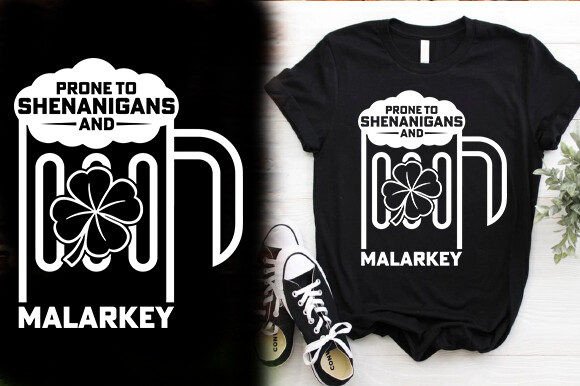 PRONE to SHENANIGANS and MALARKEY T-Shirt Design Review
